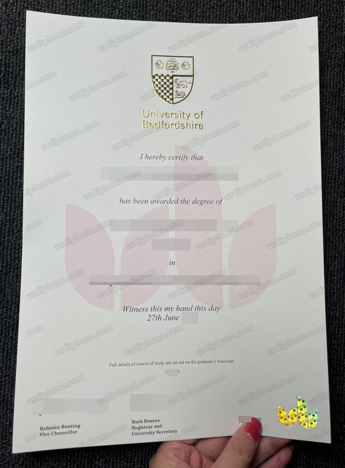 University of Bedfordshire diploma