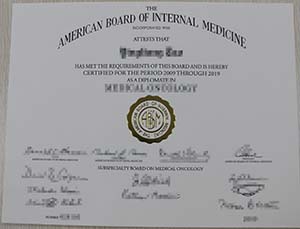Read more about the article The American Board of Internal Medicine duplicate certificate
