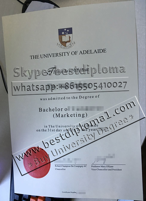 University of Adelaide duplicate diploma