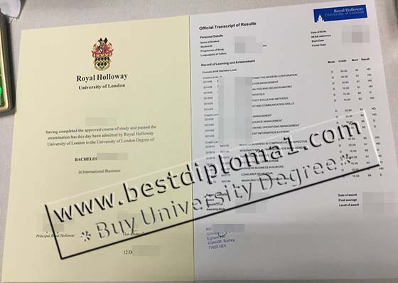 Royal Holloway diploma UK