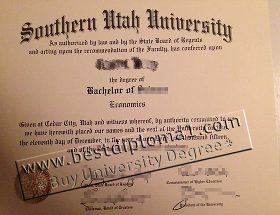 SUU bachelor's degree