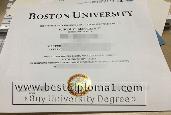 buy duplicate Boston degree