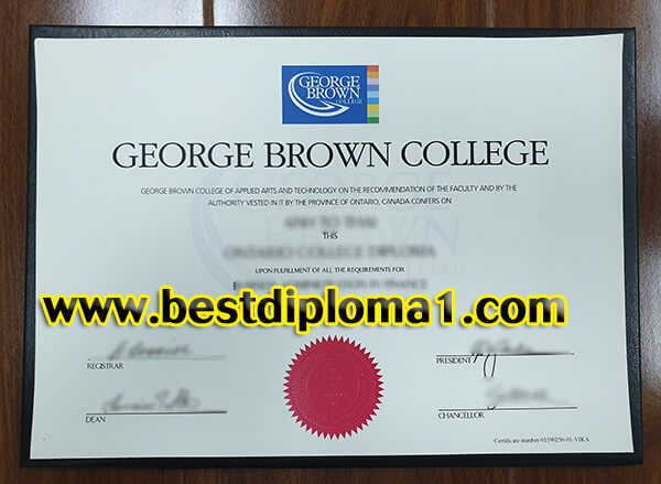 George Brown College degree