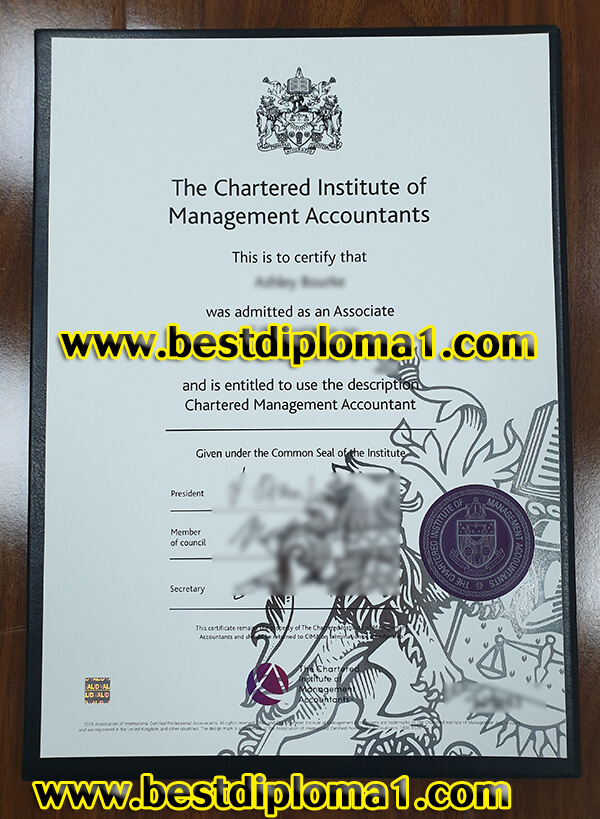  CIMA Certificate