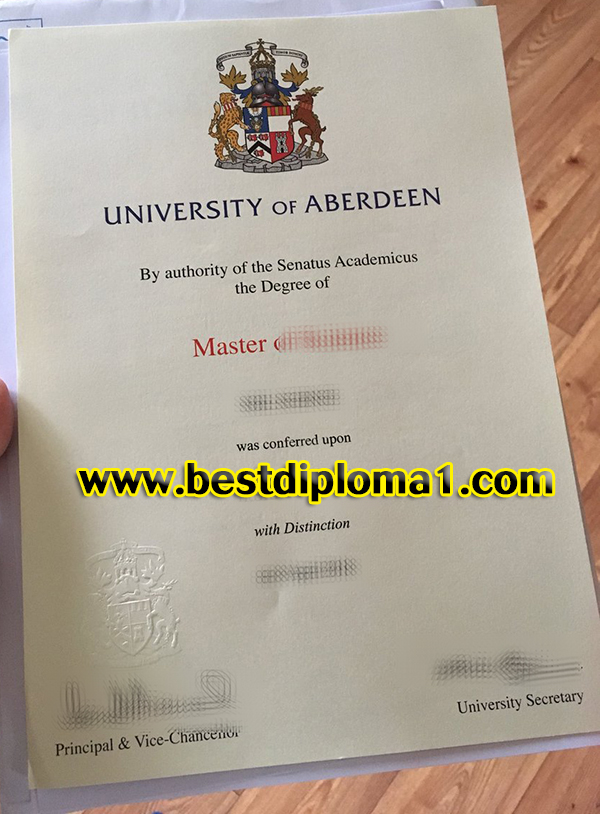 University of Aberdeen degree