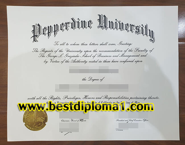  Pepperdine University Degree