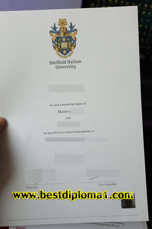 Sheffield Hallam University Diploma