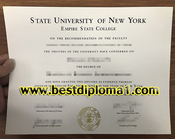 Diploma From Empire State College