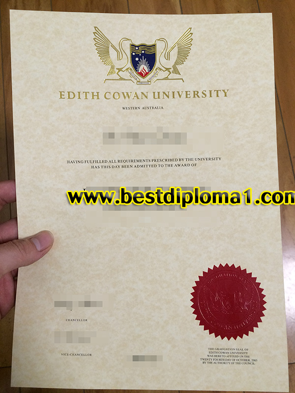  duplicate Edith Cowan University degree 
