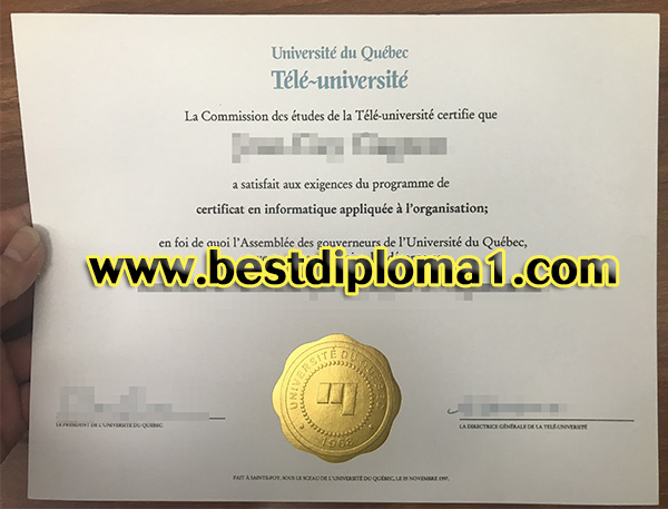  Université du Québec certificate