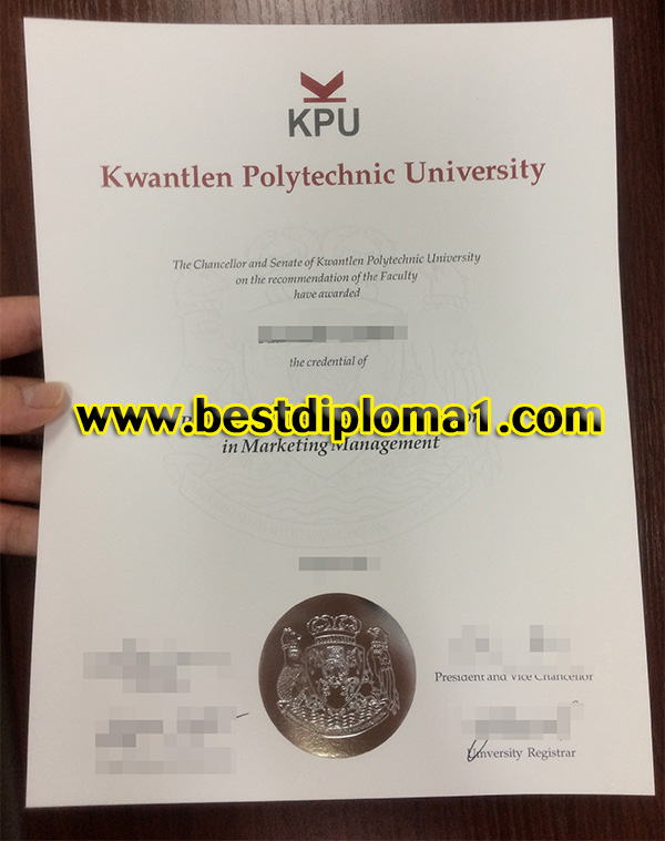  Kwantlen Polytechnic University degree