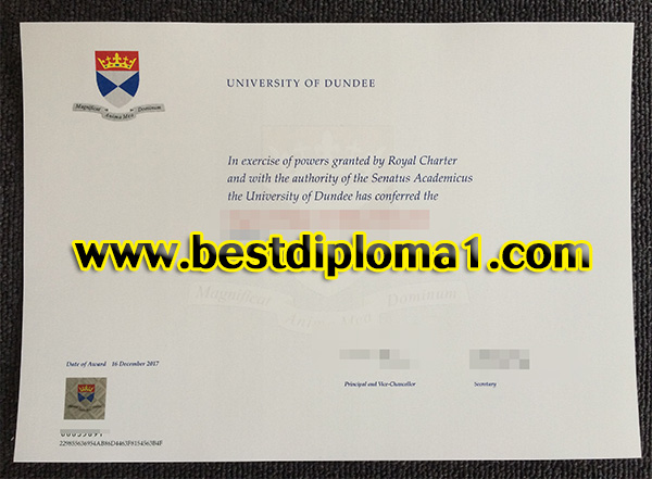 University of Dundee premium degree 