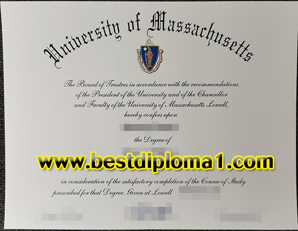 University of Massachusetts diploma