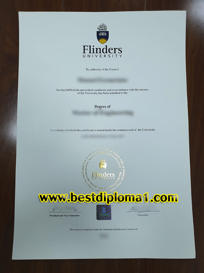 Flinders University diploma For sale