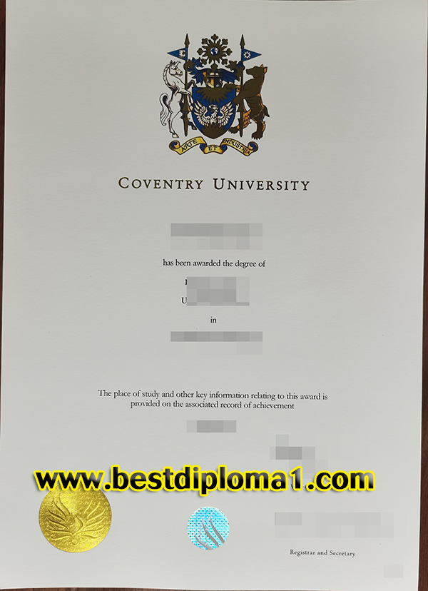 premium Coventry University degree