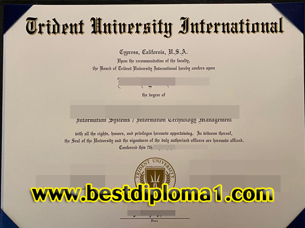 Trident University International diploma