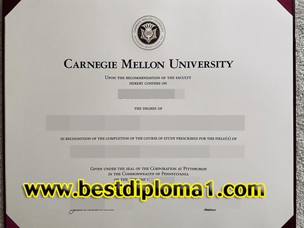  duplicate Carnegie Mellon University degree 