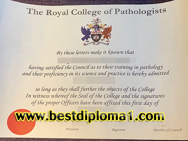  premium Royal College of Pathologists degree