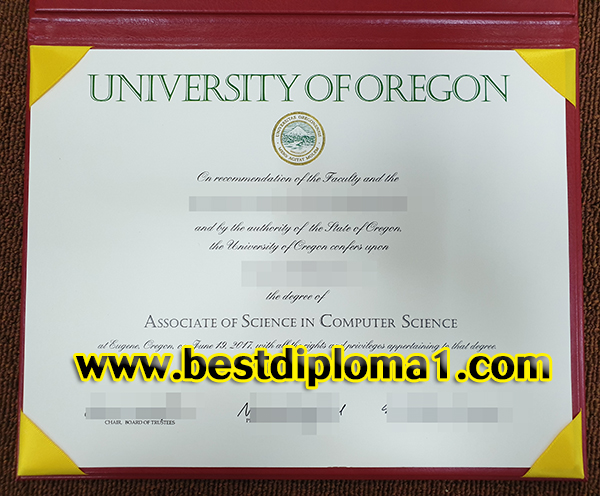  University of Oregon Diploma