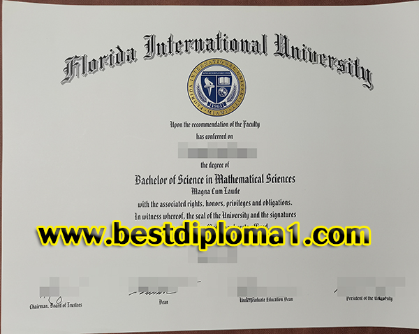 copy Florida International University degree