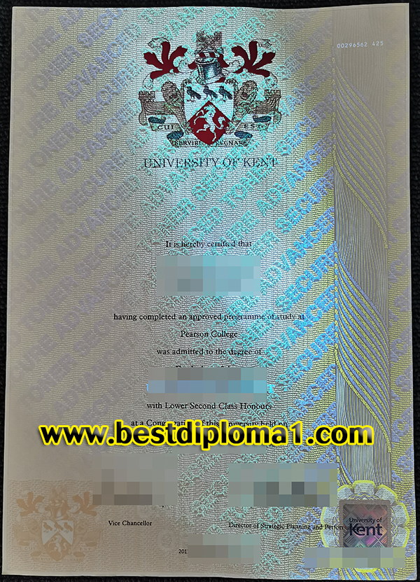 University of Kent premium degree order