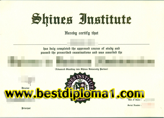 how to buy a duplicate Shines Institute of Singapore diploma