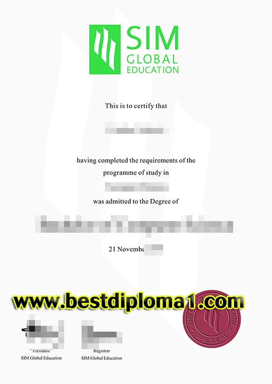 Where to buy the SIM university duplicate certificate, Why not buy a diploma