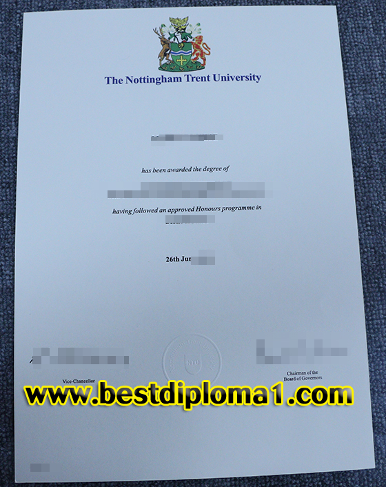 The Nottingham Trent University degree,buy a premium certificate
