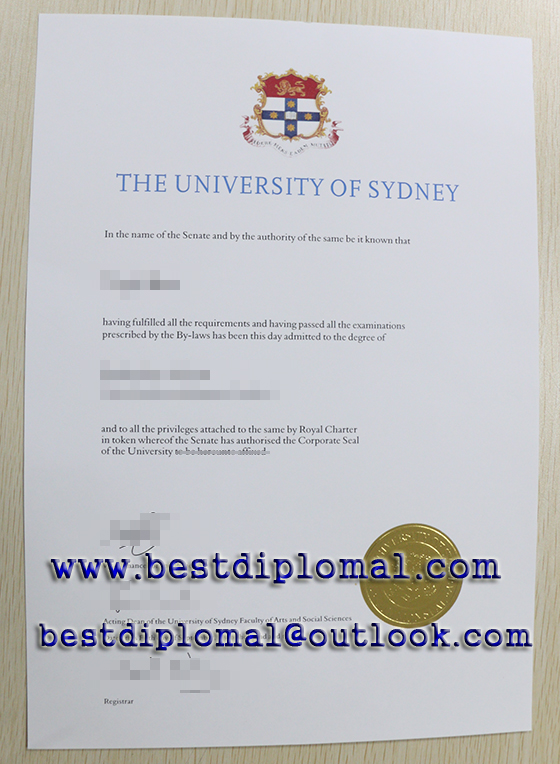 Buy a premium diploma,The University of Sydney certificate