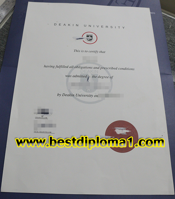  Deakin university degree, premium certificate on sale