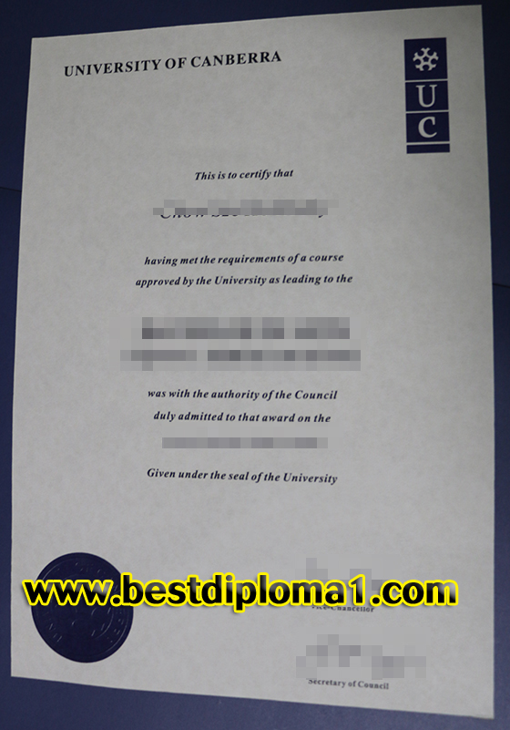 University of Canberra duplicate diploma the value of Australia