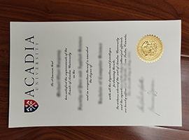 Read more about the article I would like to buy a duplicate Acadia University diploma