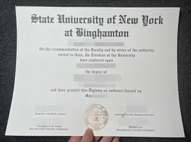 SUNY Binghamton degree