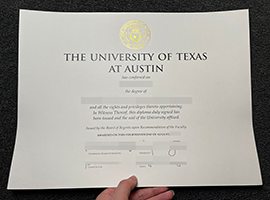 UT Austin diploma-1