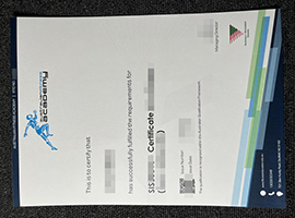 Australian Fitness Academy Certificate-1